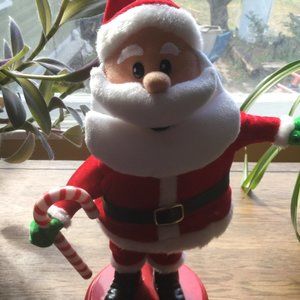 Dancing Santa I like to move it move it